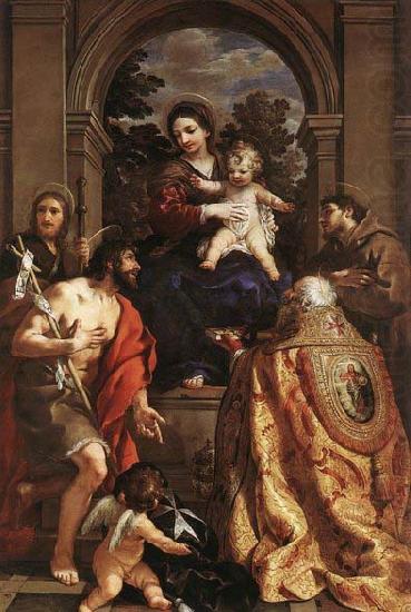 Madonna and Saints, Pietro da Cortona